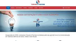Desktop Screenshot of chavesefusiveis.com.br